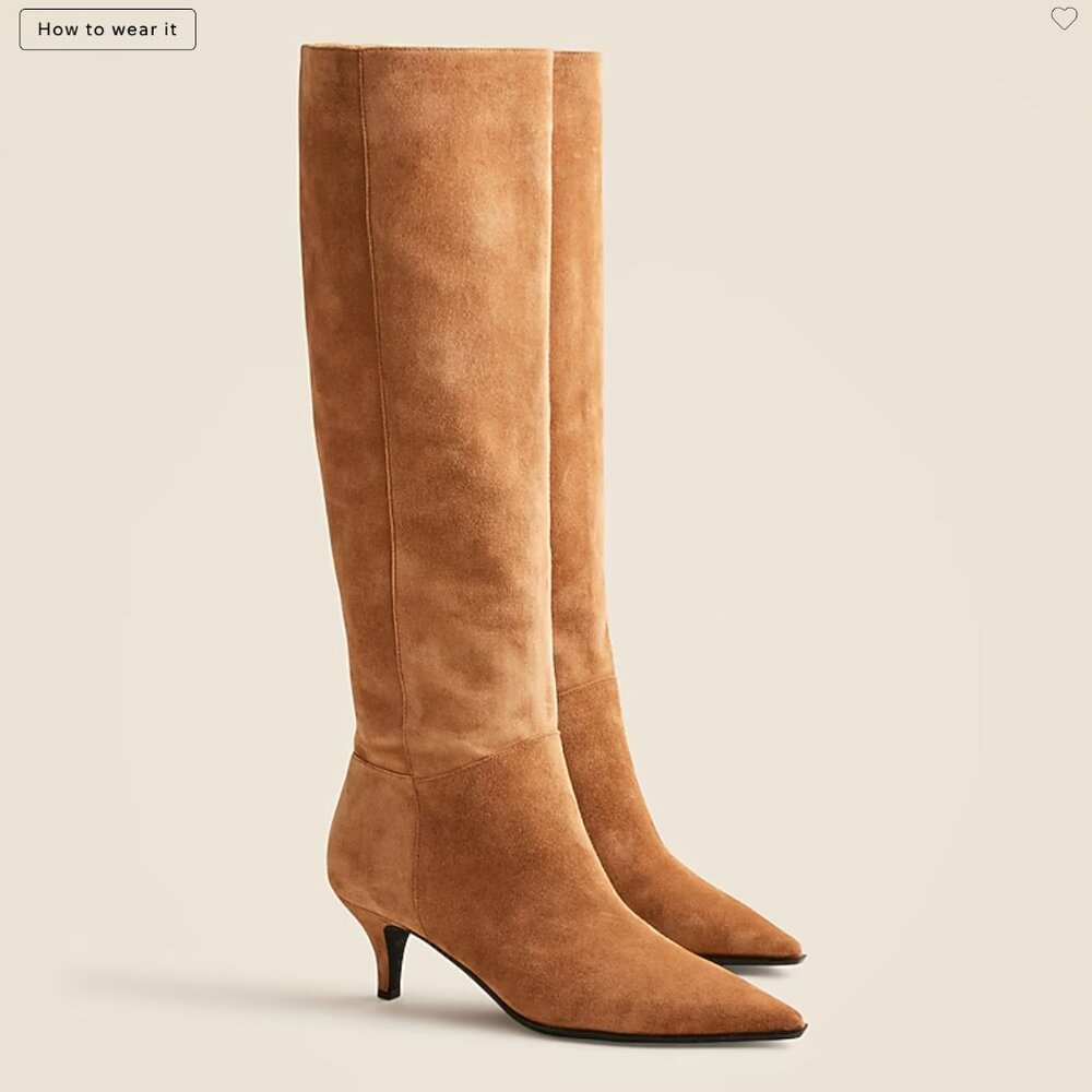 J Crew Stevie Suede Boots